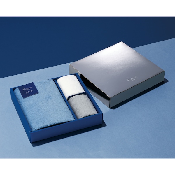 プラチナヴェール・フェイスタオル＋ミニタオル２Ｐセット