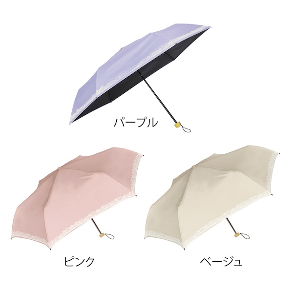 ブルームレース 晴雨兼用折りたたみ傘