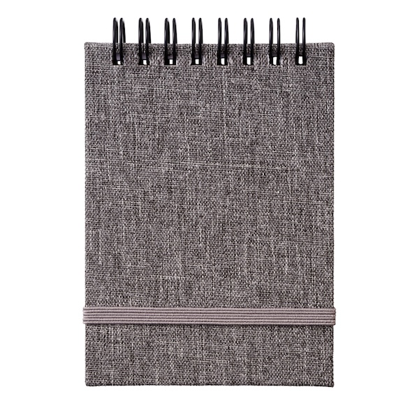 リサイクルPET生地使用リングメモ帳