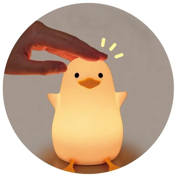 シリコンタッチオンライト　あひるちゃん