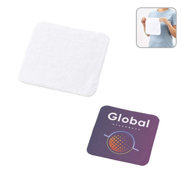 プリントしやすいコットンシャーリングミニタオル【カラー選択可】