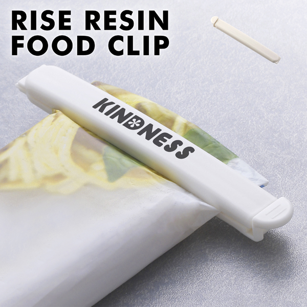 非食用のお米でできた、エコフレンドリーなフードクリップ。環境に優しいエコ素材を使用しているので、ノベルティとして配布することで SDGsへの貢献にも繋がります。一人暮らしの方や、主婦向けイベントなど、幅広いシーンのノベルティとして人気のアイテムです。