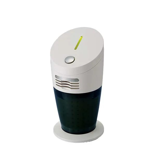 アロマの香りを楽しみながら気化式の自然な加湿を。持ち運びしやすいコンパクトサイズ&コードレス。乾いたお部屋に潤いと癒しをプラスしてくれます。