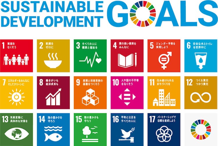 SDGs17の目標の画像