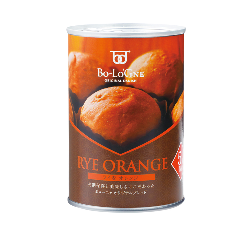 備蓄ｄｅボローニャ　ブリオッシュパン（５年保存）ライ麦オレンジ