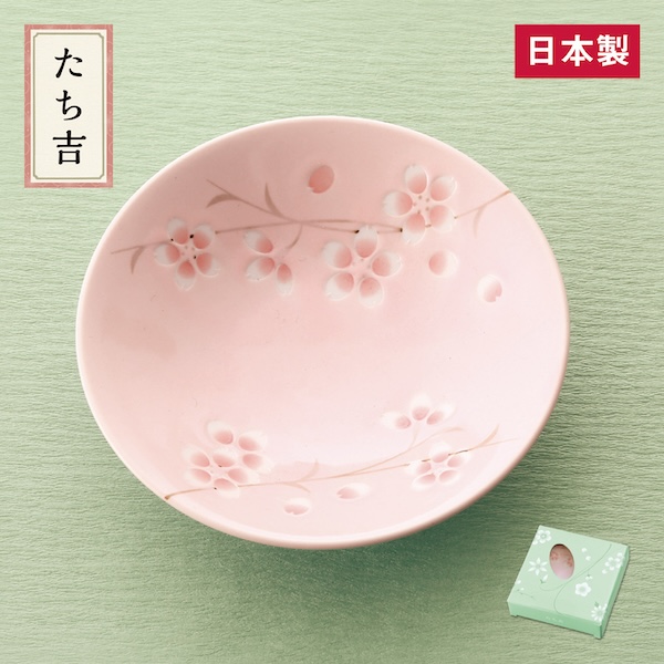 たち吉　さやか花小鉢（桜）