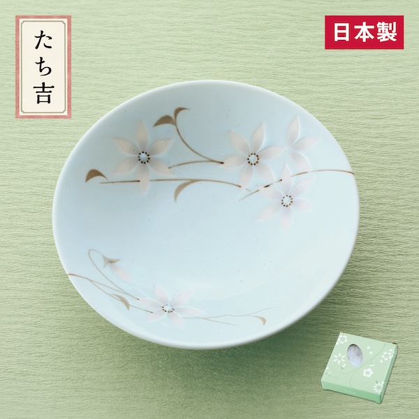 たち吉　さやか花小鉢（鉄線）