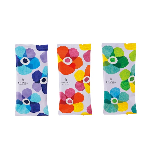 アロマが香るウェットタオル（FLOWER）