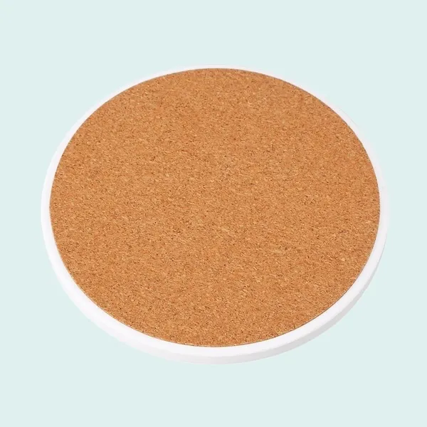 陶製吸水コースター（丸）