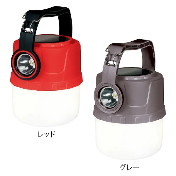 ソーラー＆ＵＳＢ充電式マルチライト【カラー選択可】