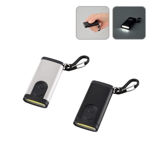 ＣＯＢカラビナ付コンパクトライト【カラー選択可】