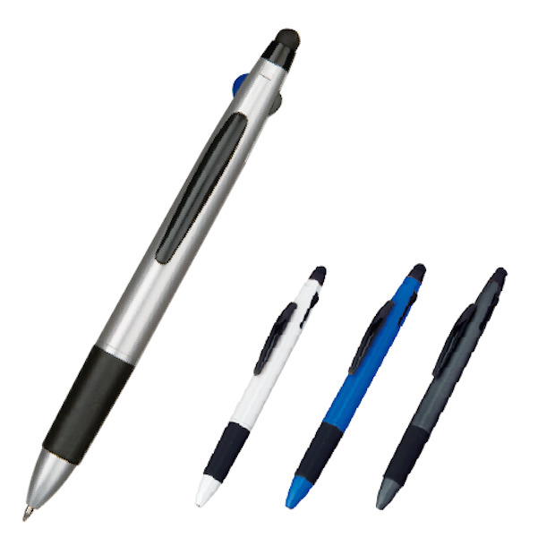 ３色ボールペン＋タッチペン(カラー選択可)