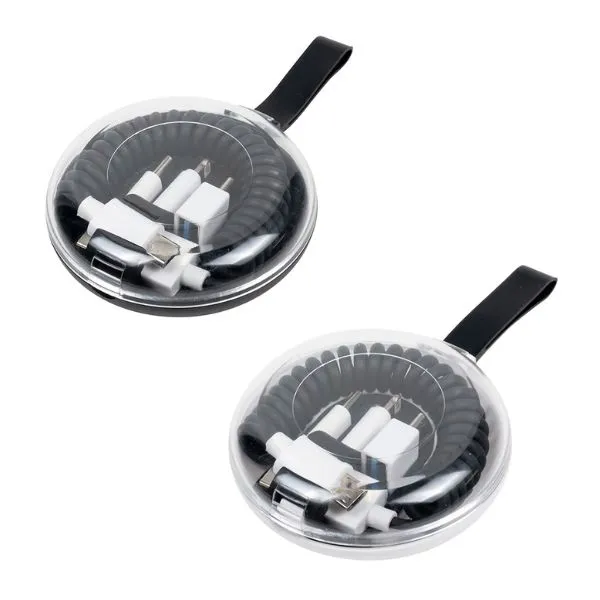 マルチ充電コイルケーブル【カラー選択可】