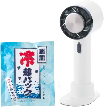 涼感グッズ・うちわのアイコン